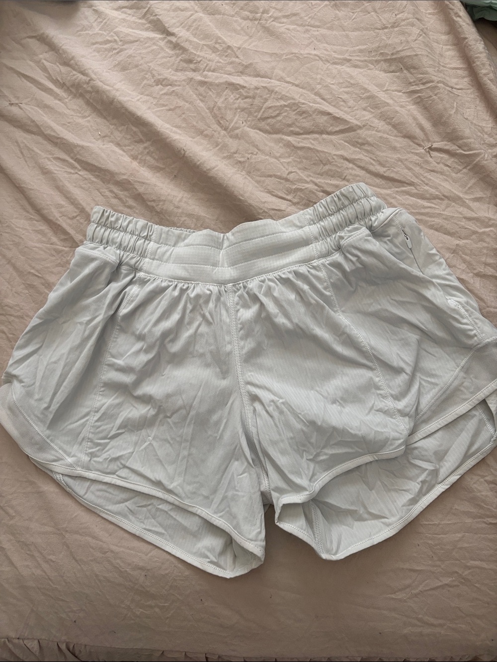 Women’s Lululemon white shorts